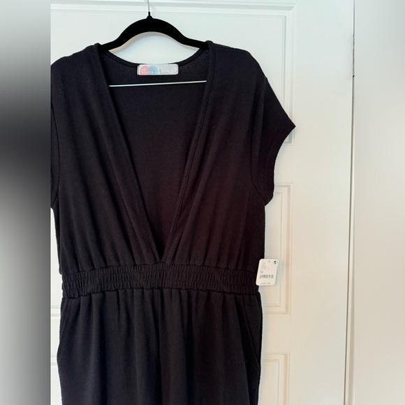 NWT Free People FP Beach Rita One Piece Jumpsuit Plunge V-Neck - Picture 4 of 7